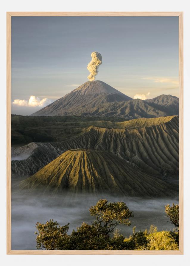 Bildverkstad Green volcano Poster
