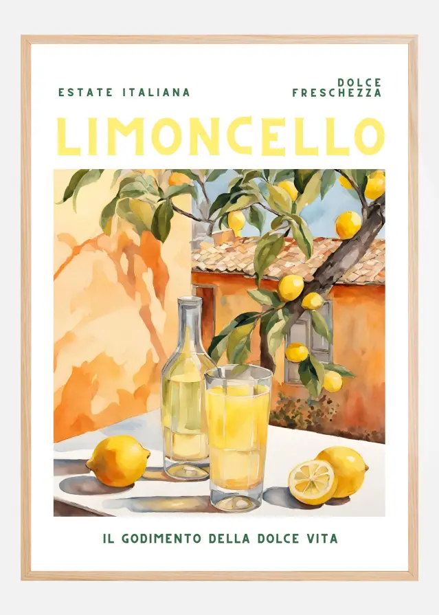 Bildverkstad Limoncello Poster