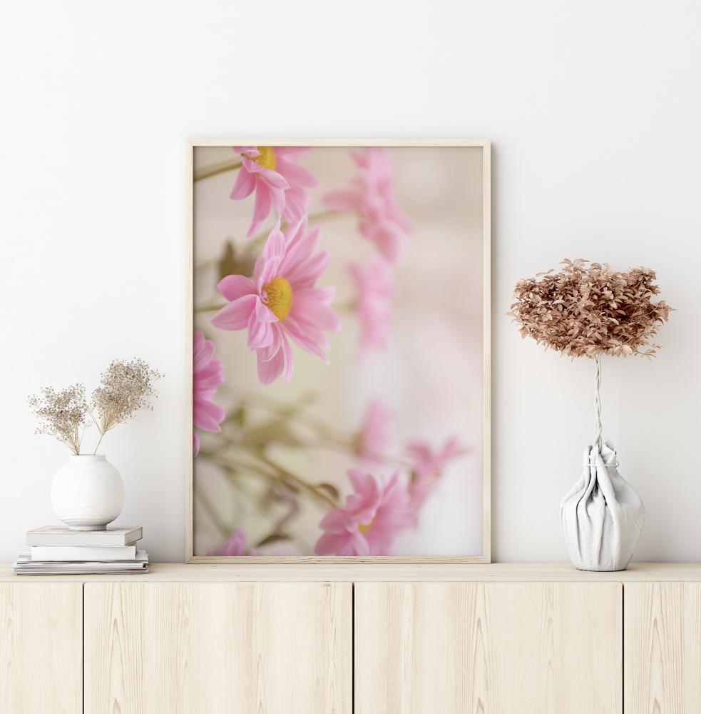 Bildverkstad Pink Flowers Poster