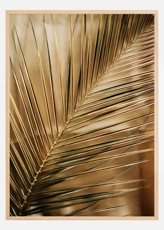 Bildverkstad Golden Palm Poster