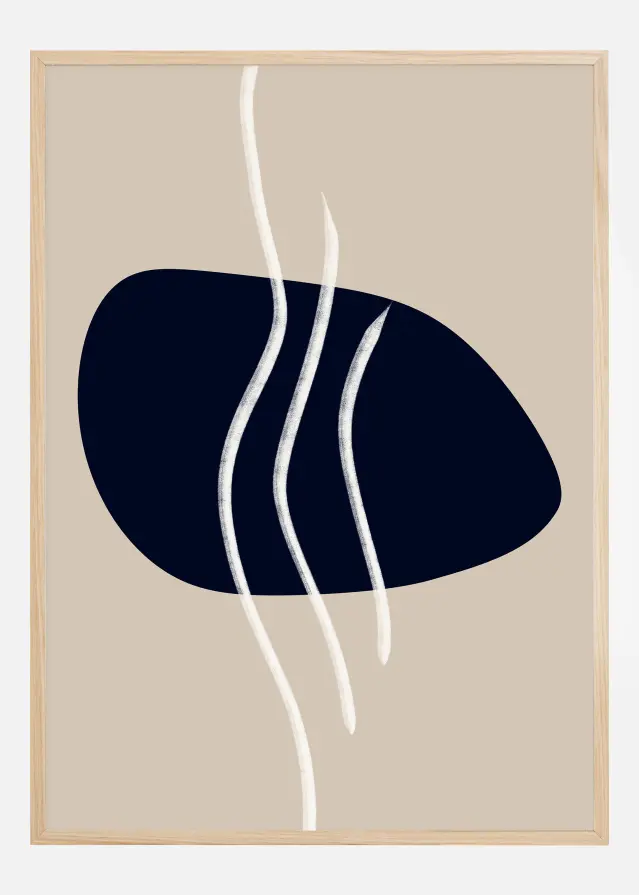 Bildverkstad Scandi Abstract 2 Poster