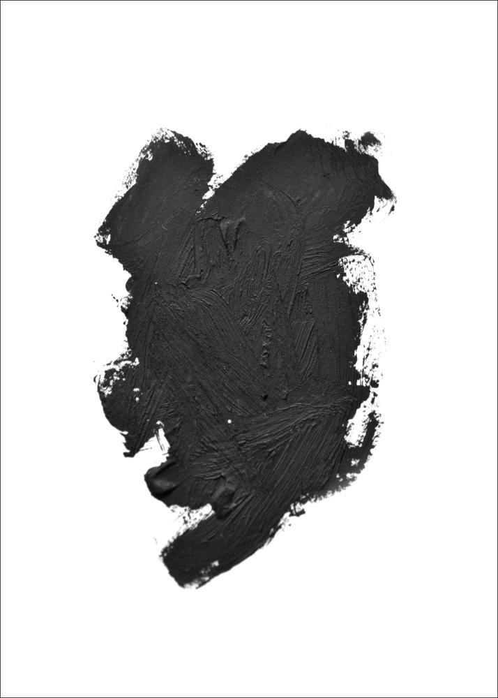 Bildverkstad Paintbrush Black Poster