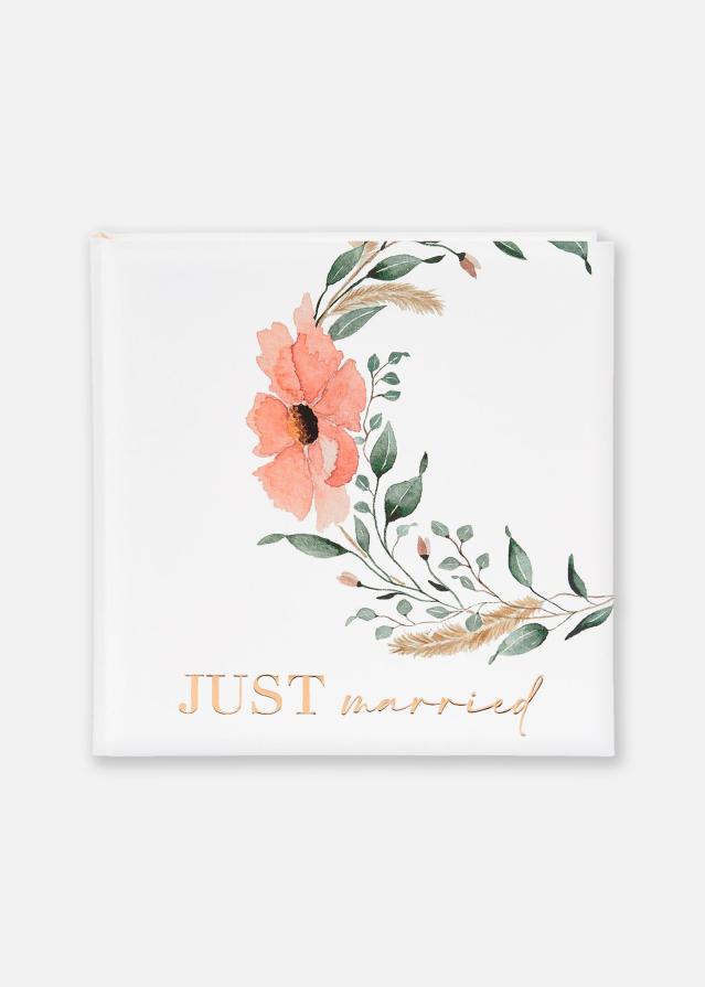 Goldbuch Just married Trouwalbum - 30x31 cm (60 Witte zijden / 30 bladen)