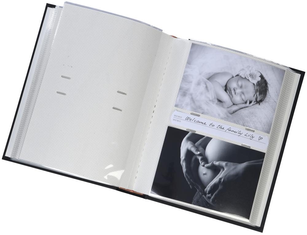 Focus Trend line Album Super Zwart - 200 Foto's van 10x15 cm