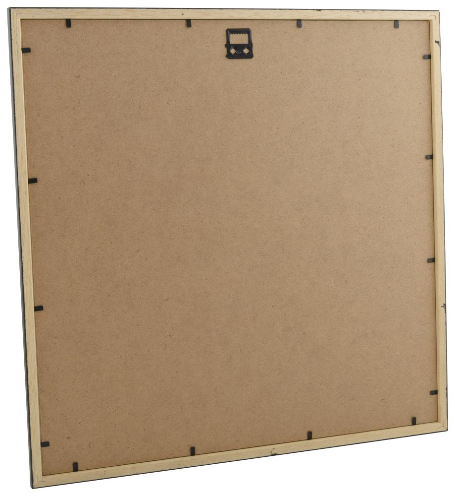 HHC Distribution Fotolijst Slim Mat Ontspiegeld Glas Zwart 40x40 cm