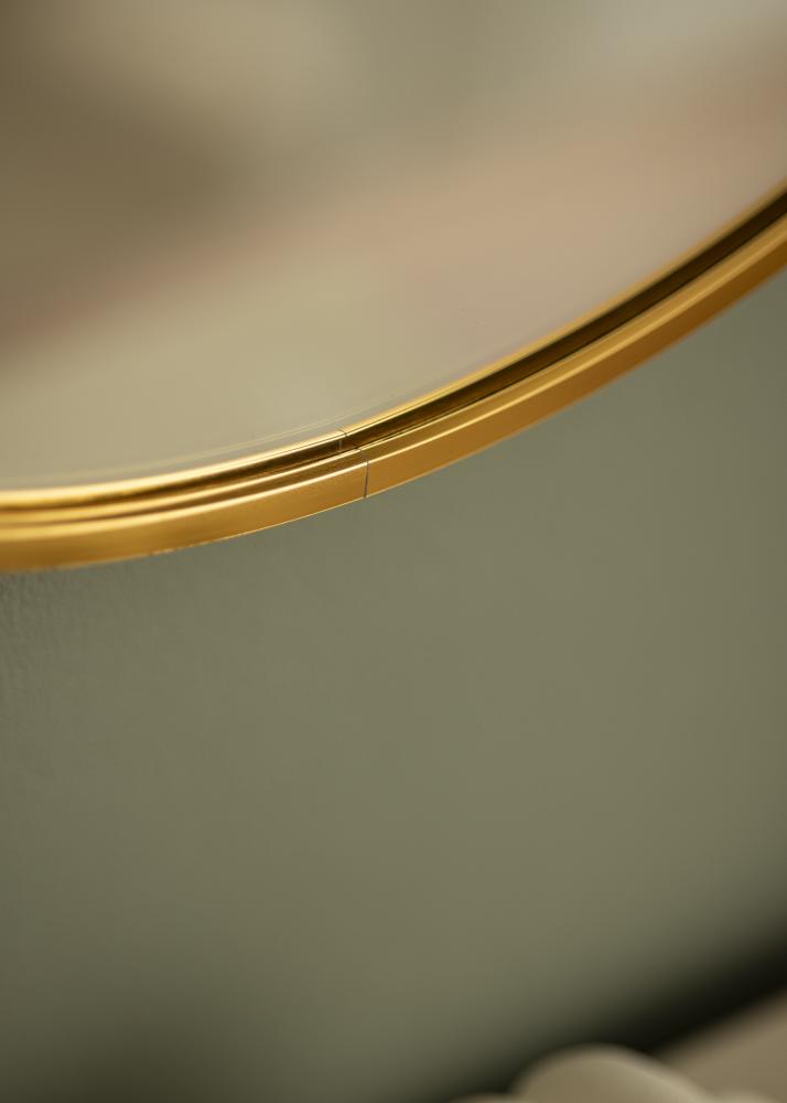 KAILA KAILA Round Mirror - Edge Gold 40 cm Ø