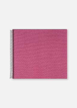 Goldbuch Bella Vista Spiraalalbum Fuchsia - 35x30 cm (40 Zwarte zijden / 20 bladen)