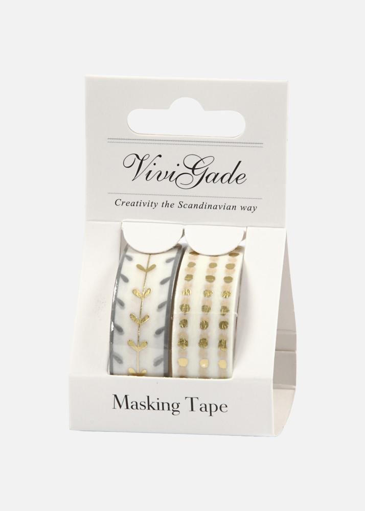 Creativ Company Washi Tape Harten en Stippen - 15 mm