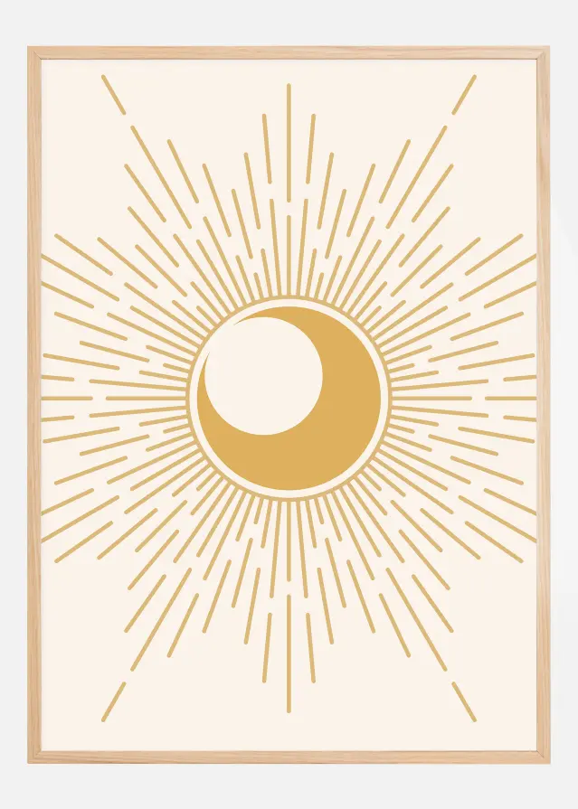 Bildverkstad Sun No1 Poster