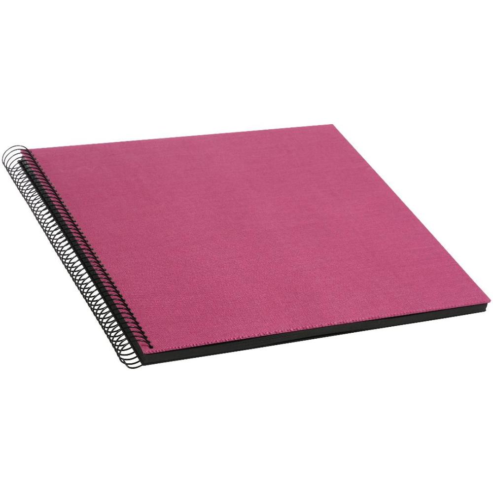 Goldbuch Bella Vista Spiraalalbum Fuchsia - 35x30 cm (40 Zwarte zijden / 20 bladen)