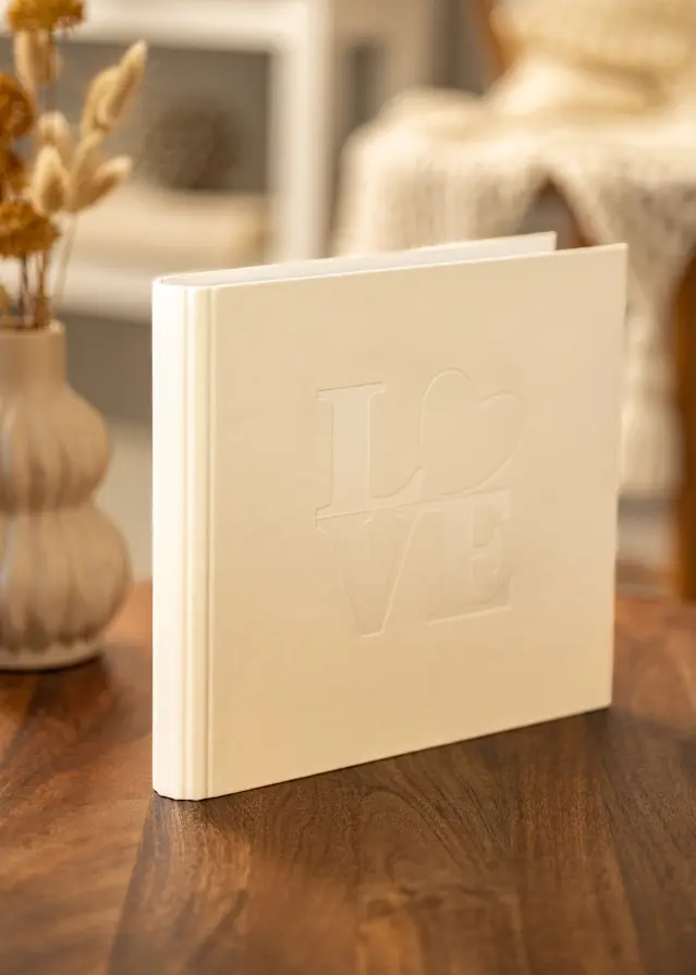 Goldbuch White Love Fotoalbum - 28x26 cm (50 Witte zijden / 25 bladen)