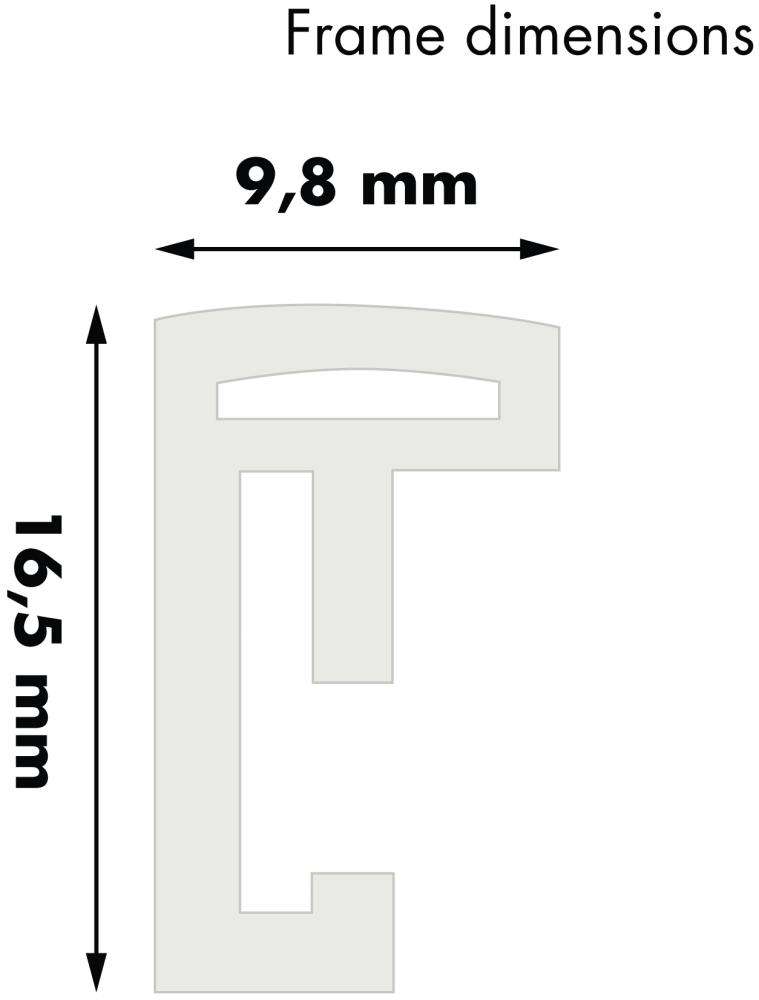 Walther Fotolijst New Lifestyle Wit 70x100 cm