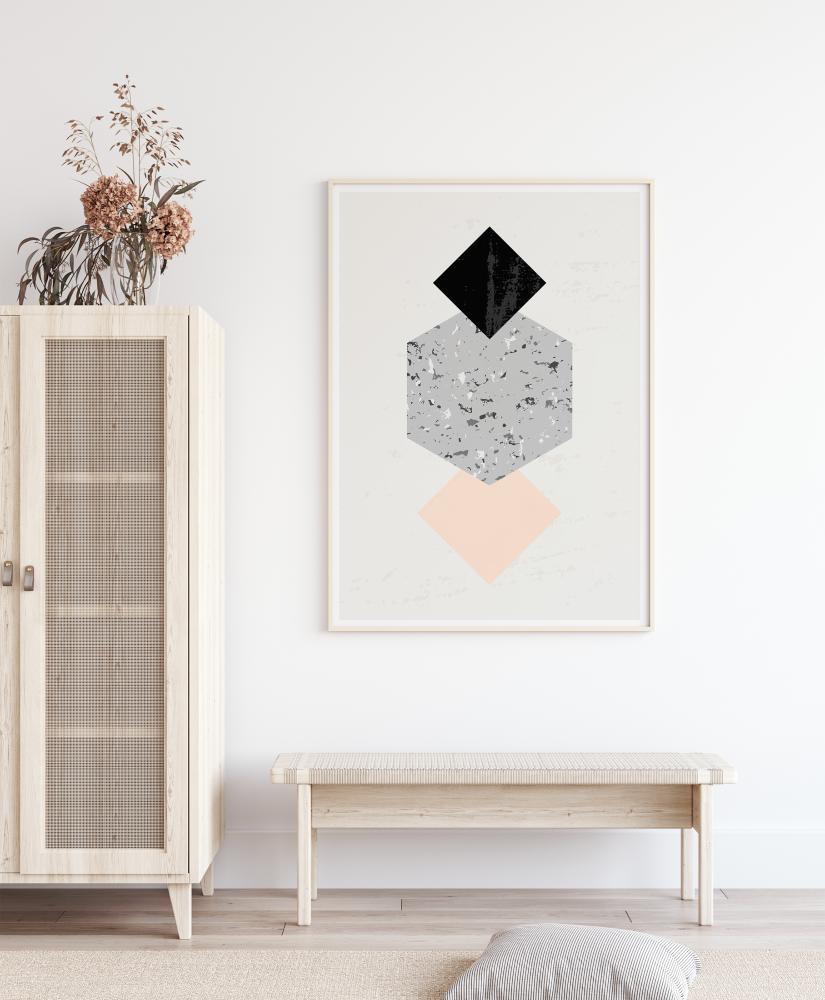 Bildverkstad Abstract Geometry I Poster