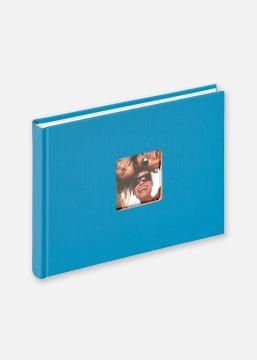 Walther Fun Album Zeeblauw - 22x16 cm (40 Witte zijden / 20 bladen)