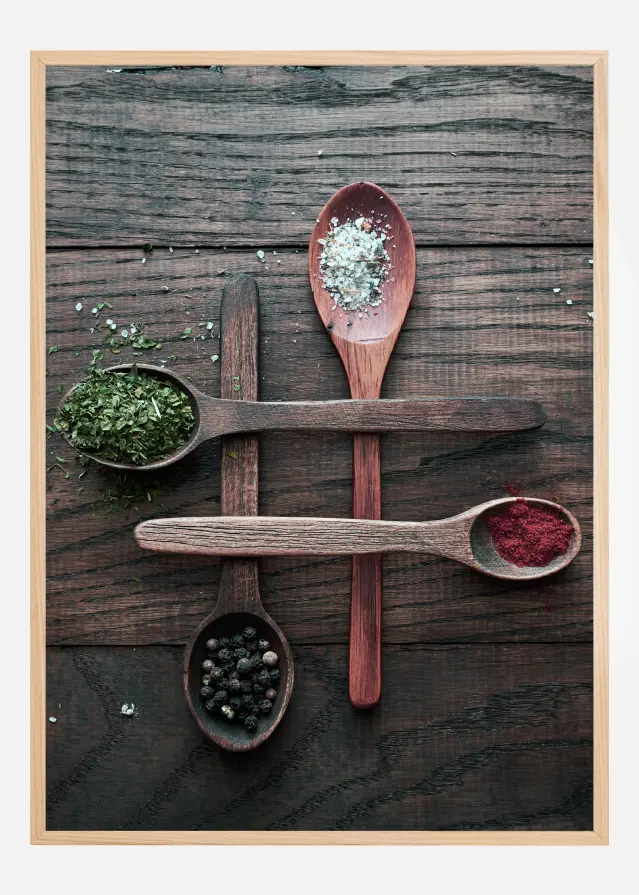 Bildverkstad Spices Poster