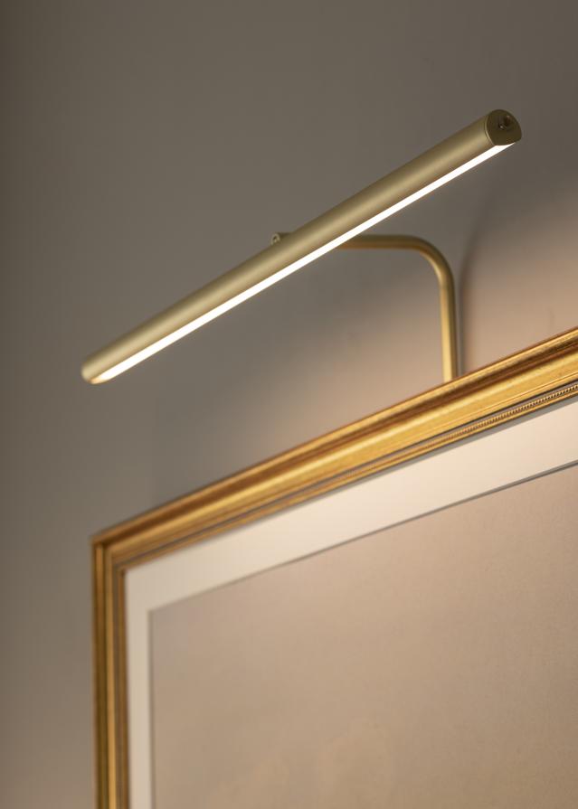 Texa Design Gallery LED 60 cm schilderijverlichting - Messing