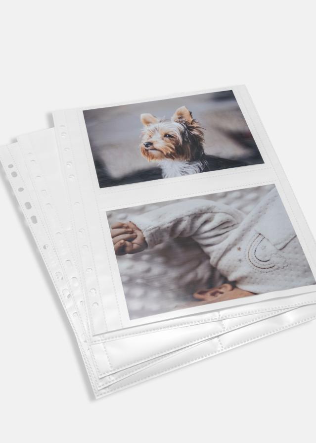  Herma foto insteekhoezen 13x18 cm liggend - 10-pack witte