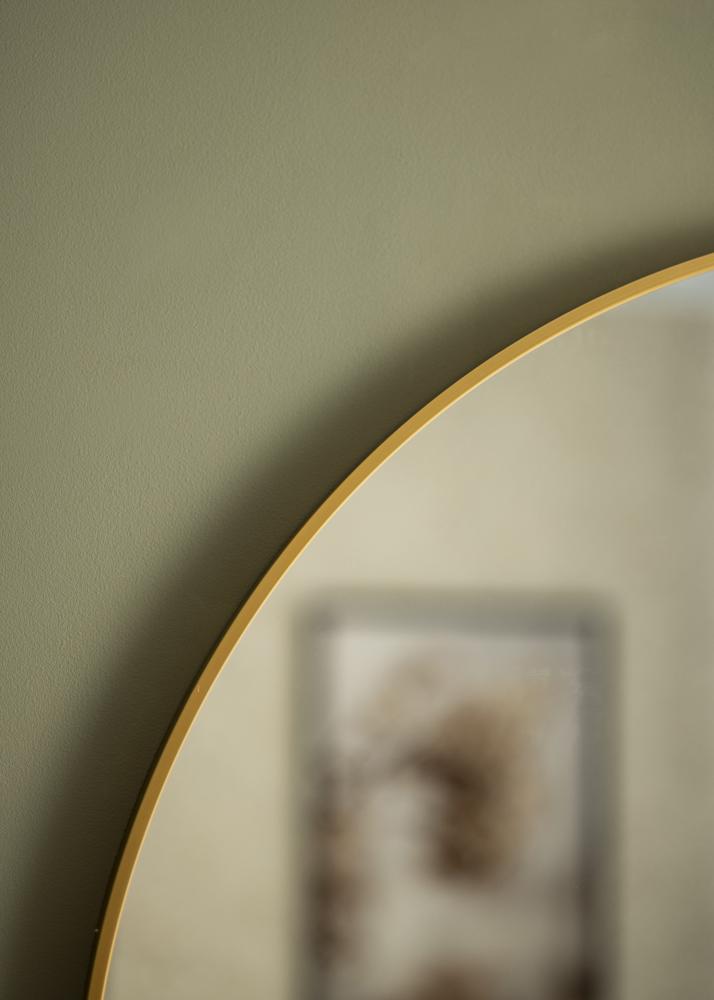 KAILA KAILA Round Mirror - Edge Gold 90 cm Ø