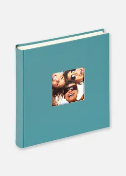 Walther Fun Album Turquoise - 30x30 cm (100 Witte zijden / 50 bladen)