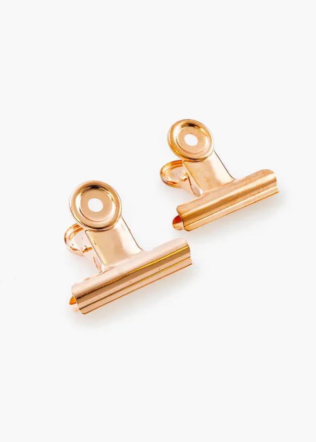 KAILA KAILA Poster Clip Rose Gold 50 mm - 2-p