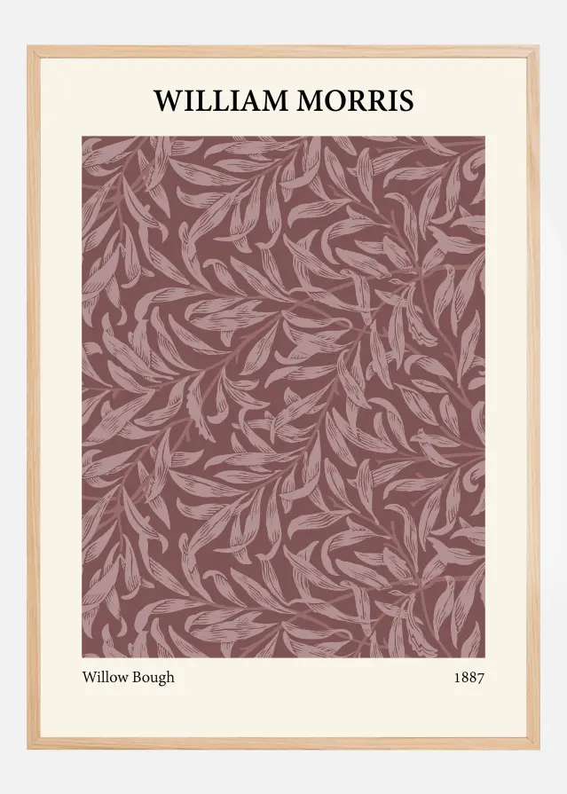 Bildverkstad William Morris - Willow Bough 11 Poster