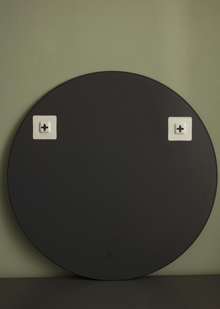 KAILA KAILA Round Mirror - Thin Black 60 cm Ø