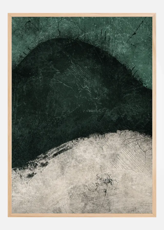 Bildverkstad Midnight Emerald No3 Poster