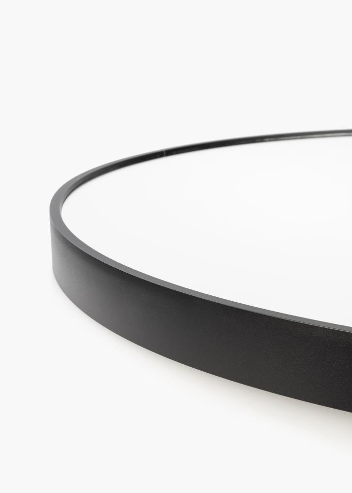 KAILA KAILA Round Mirror - Edge Black 100 cm Ø