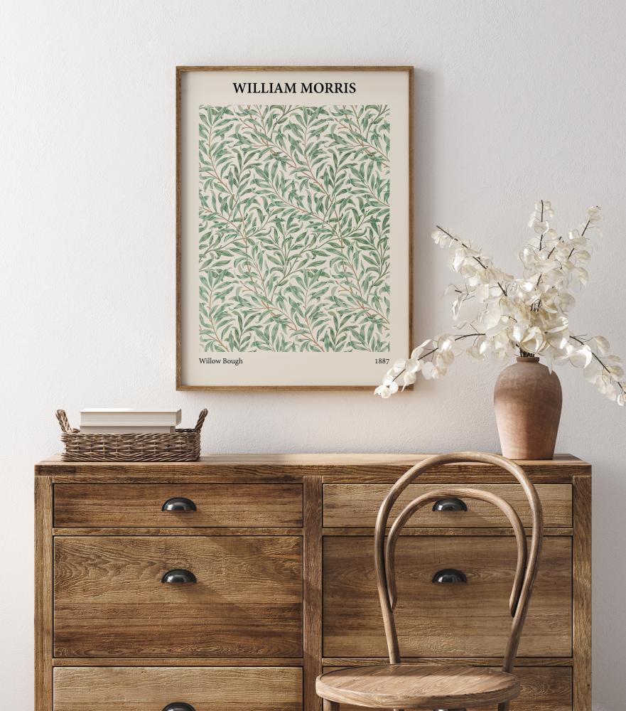 Bildverkstad William Morris - Willow Bough Poster