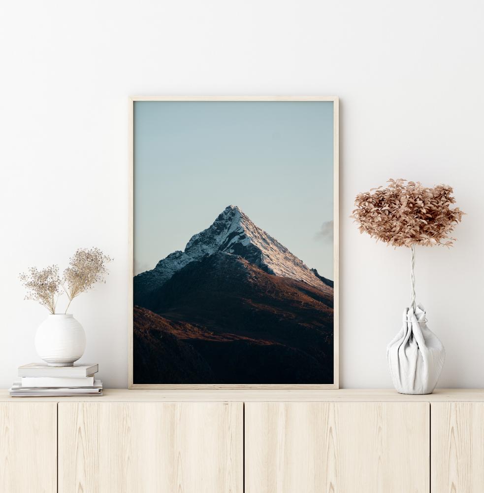 Bildverkstad Snowy Mountain Poster