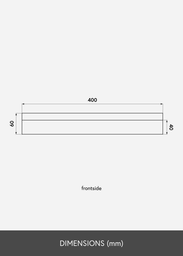 KAILA KAILA Fotoplank Bamboe 40 cm