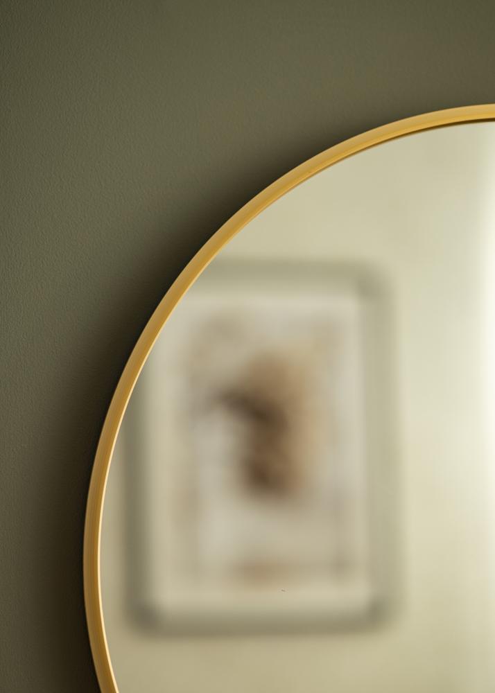 KAILA KAILA Round Mirror - Edge Gold 50 cm Ø