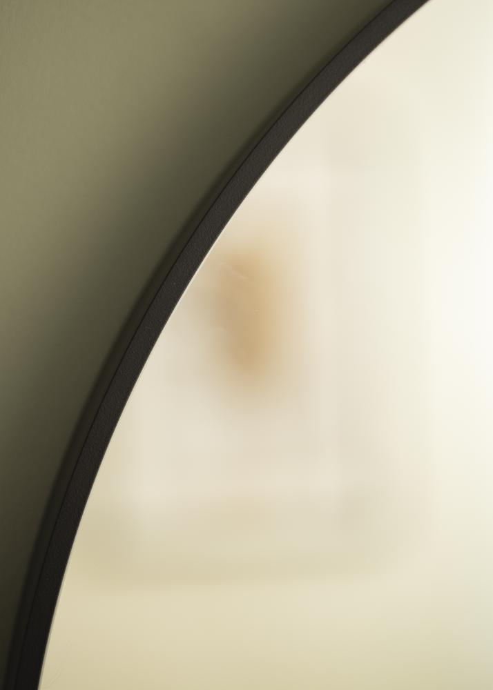 KAILA KAILA Round Mirror - Edge Black 70 cm Ø