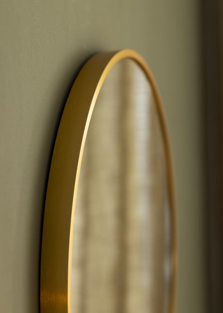 KAILA KAILA Round Mirror - Edge Gold 50 cm Ø