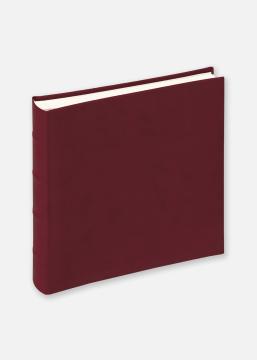 Walther Walther Fotoalbum Classic Rood - 26x25 cm (60 Witte zijden / 30 bladen)