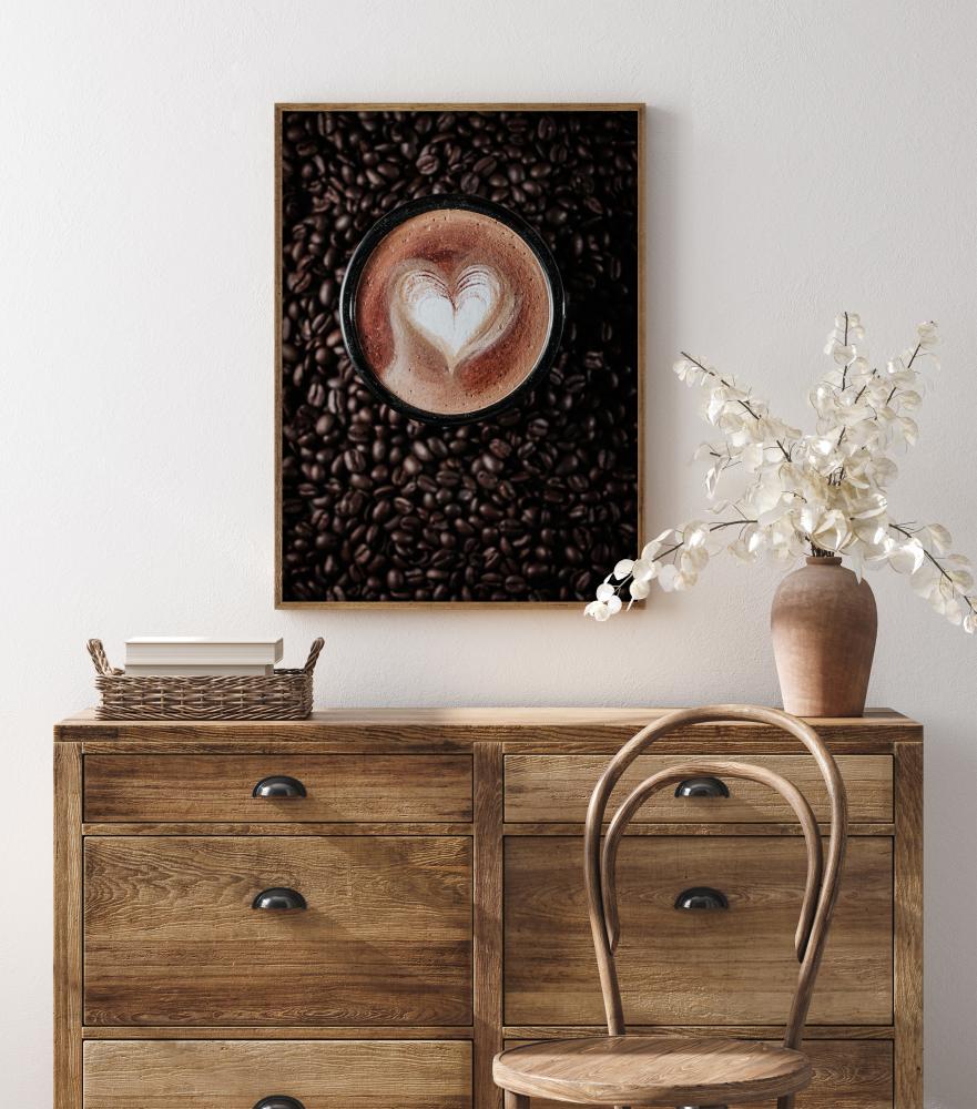 Bildverkstad Love Latte Poster