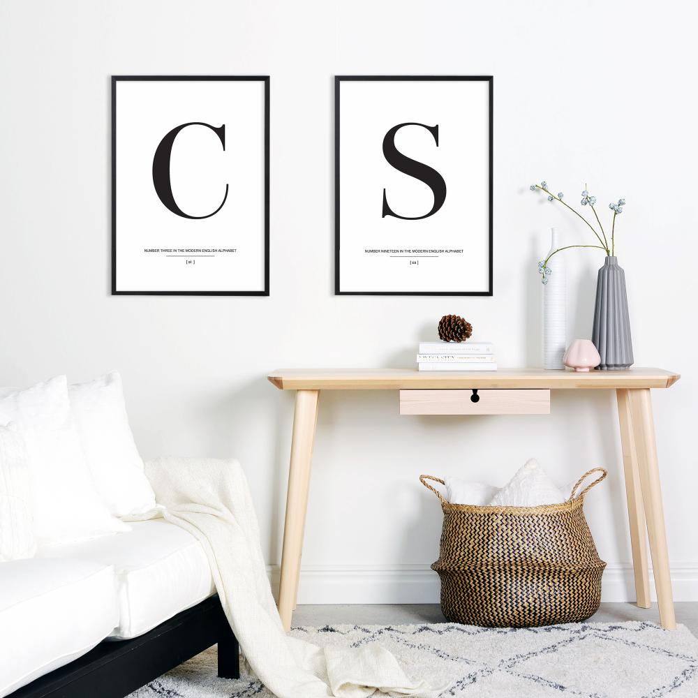 Bildverkstad Letter C Poster