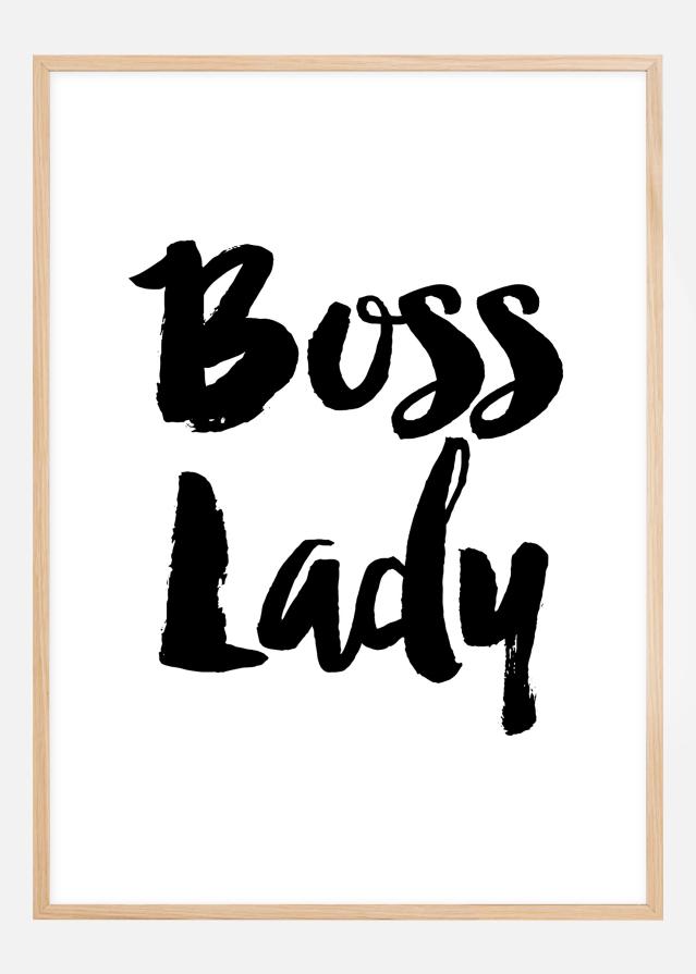 Bildverkstad Boss Lady Poster