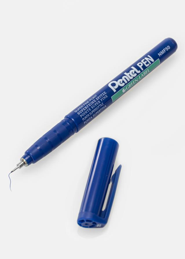 Estancia Pentel NMF50-C - Blauw Albumpen - 0,5 mm