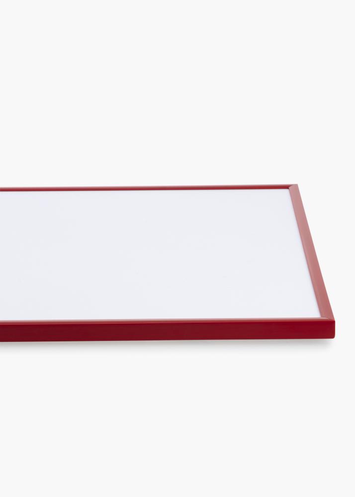 Ram med passepartou Fotolijst New Lifestyle Medium Red 70x100 cm - Passe-partout Wit 59,4x84 cm