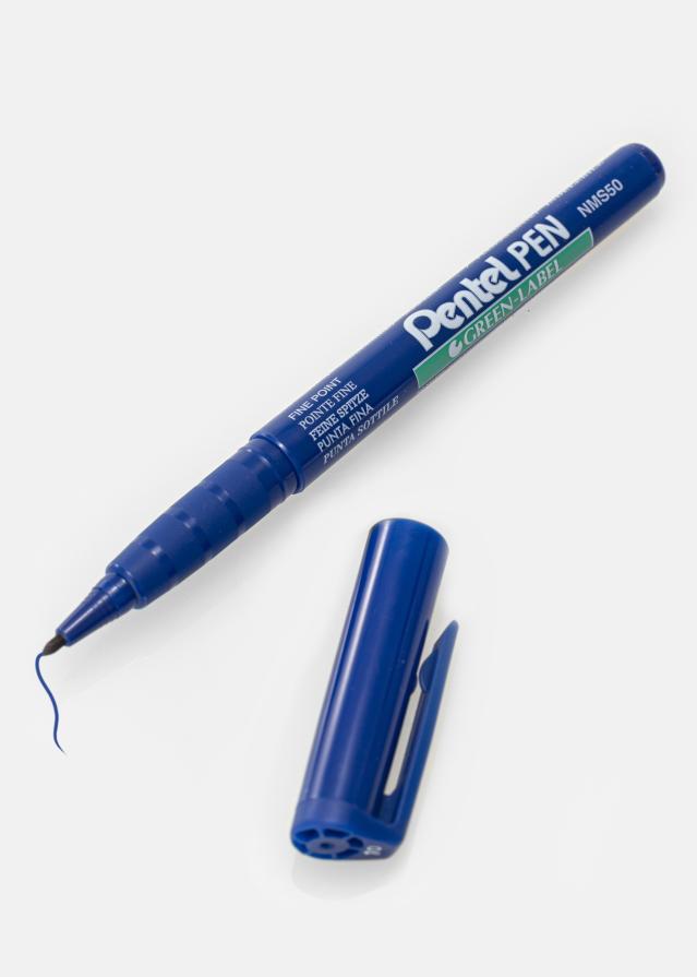 Estancia Pentel NMS50-C - Blauw Albumpen - 1 mm