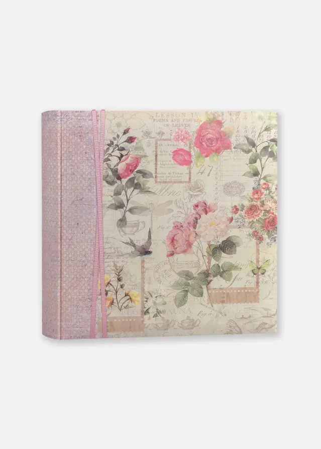 ZEP Ophelia Album Roze - 32x32 cm (100 Witte zijden / 50 bladen)