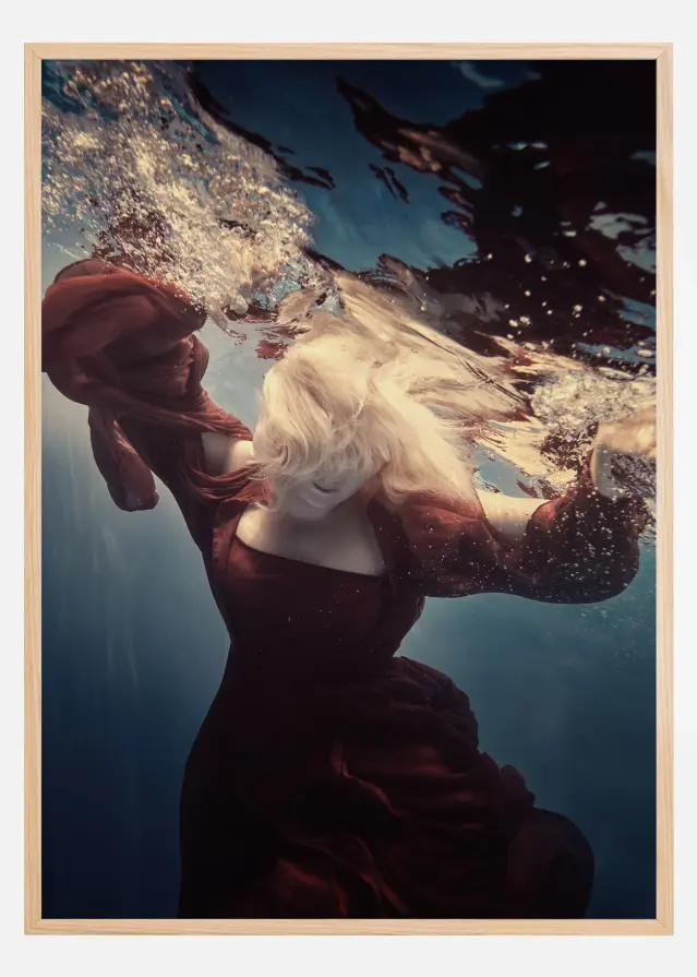 Bildverkstad Drown in Dress Poster