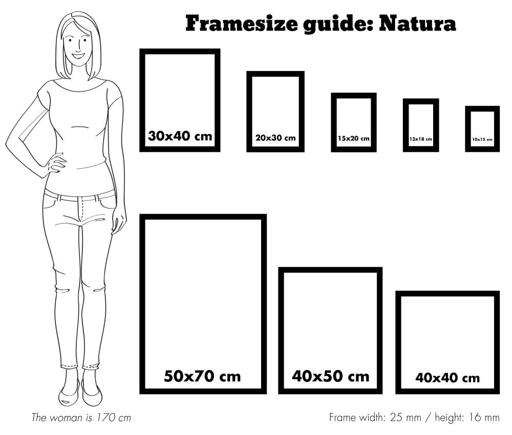  Fotolijst Natura Meranti 50x70 cm