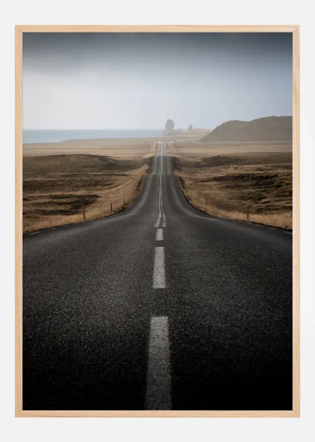 Bildverkstad Country Road Poster