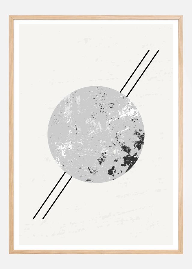 Bildverkstad Abstract Circle II Poster