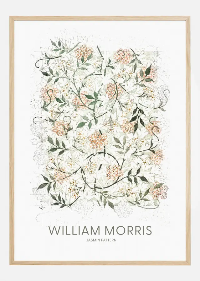 Bildverkstad William Morris - Jasmine Poster