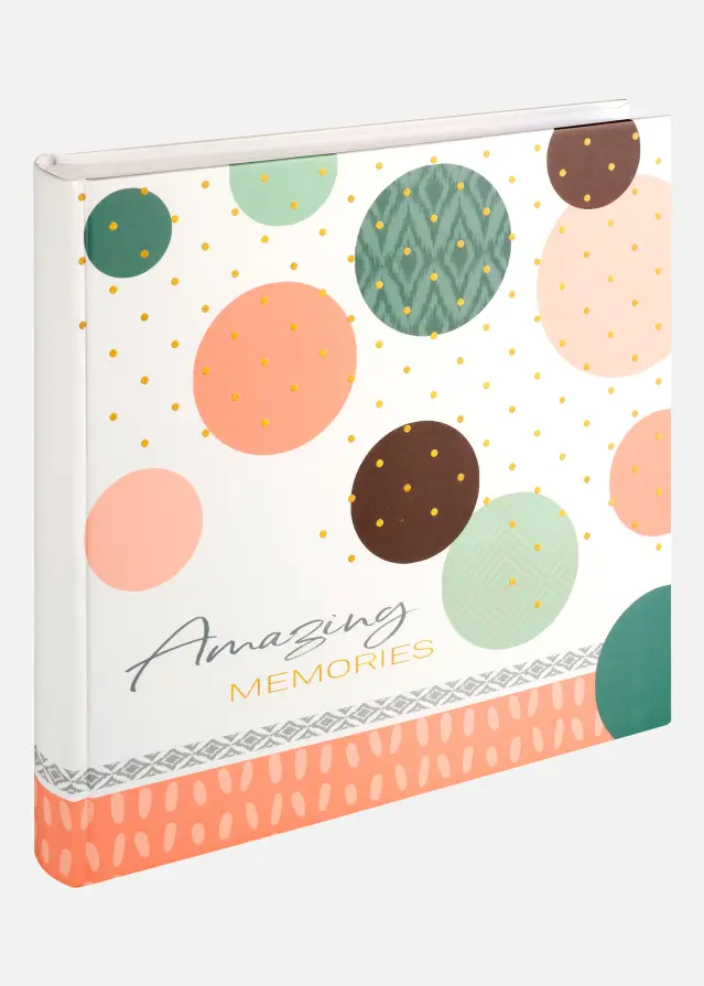 Walther Amazing Memories Album Wit - 28x29 cm (100 Witte zijden / 50 bladen)