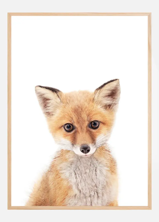 Bildverkstad Baby Fox Poster