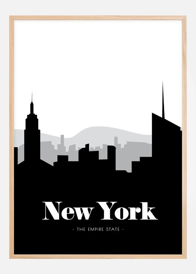 Bildverkstad New York Skyline Poster